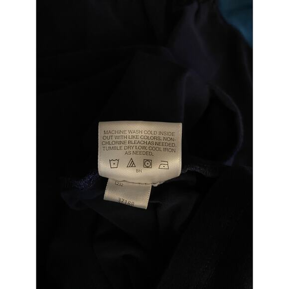 Hanna Andersson 130 Colorblock Dress Girls 8 Short Ruffle Cap Slvs Keyhole Back - Picture 10 of 12